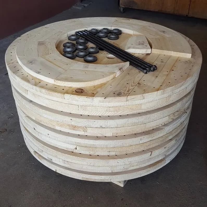 Özel Üretim Ahşap Makaralar-0