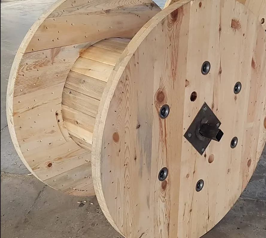 Özel Üretim Ahşap Makaralar-3