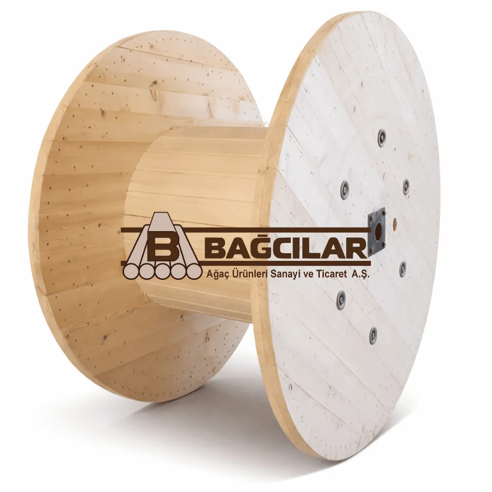 Ahşap Kablo Makarası-0